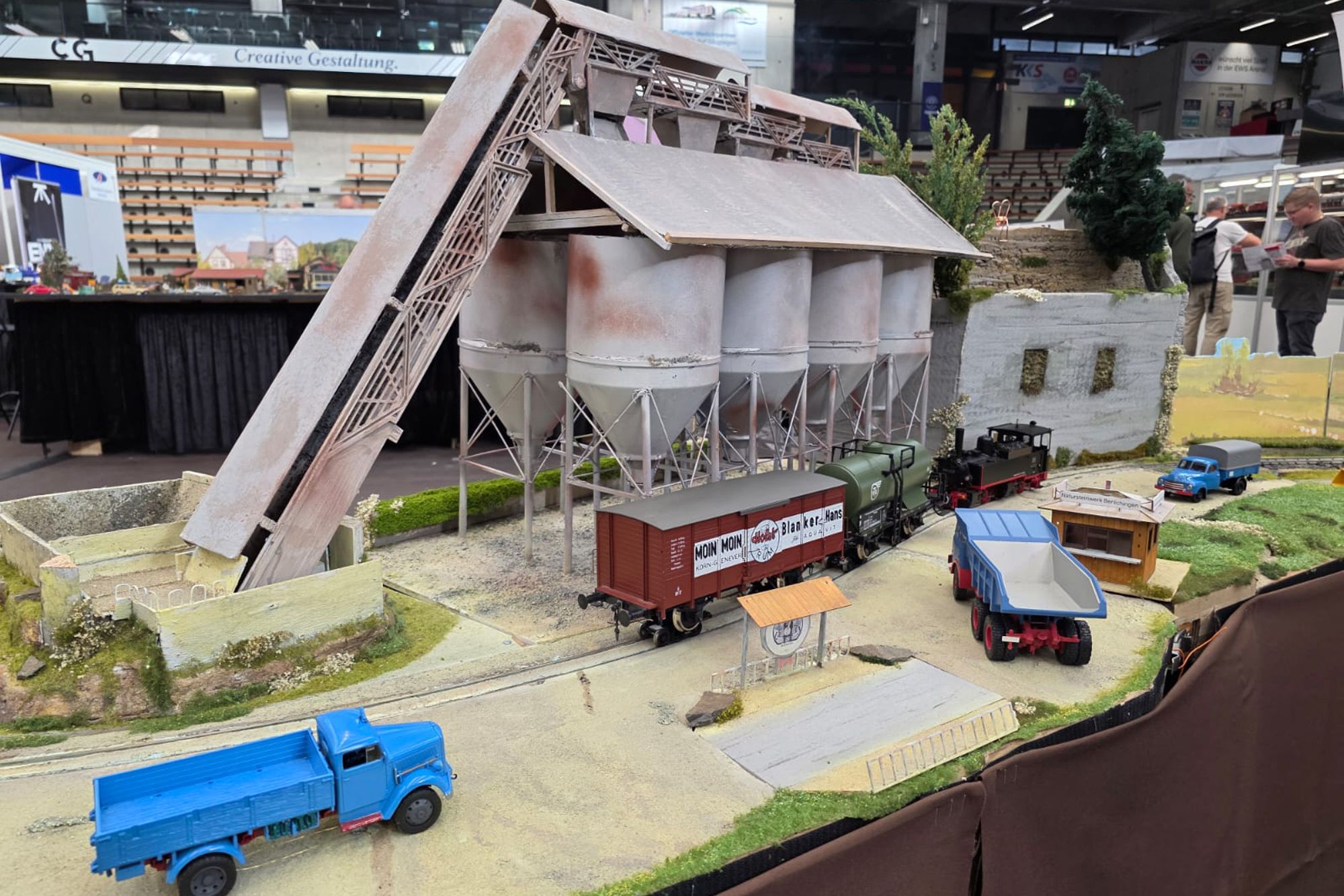 Intermodellbau: Thomas Pauli mit Pi’s Modellbahnfreunden (Spur 1/1e)