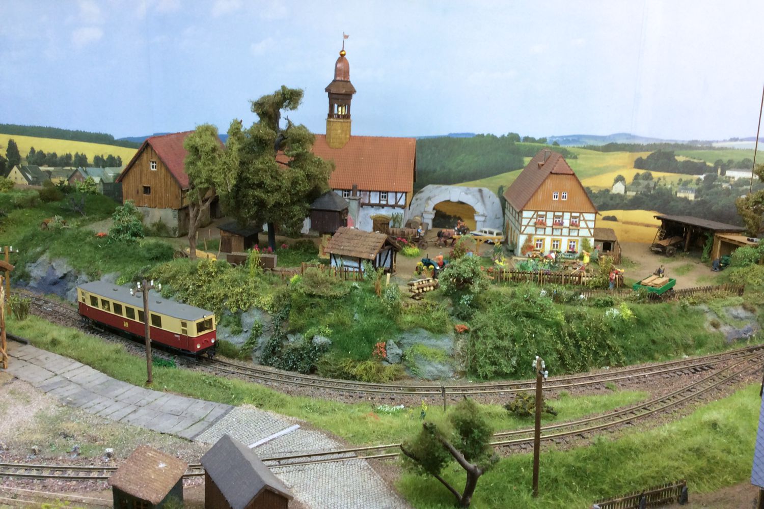 Hobbymesse: Bahnhof Steinberg
