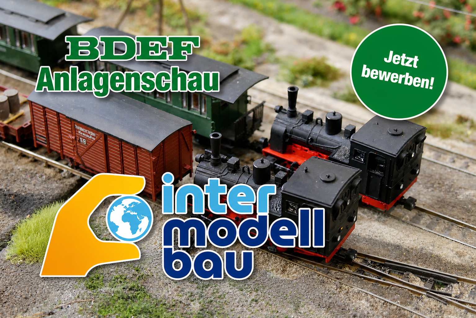 Intermodellbau 2027: Jetzt bewerben!