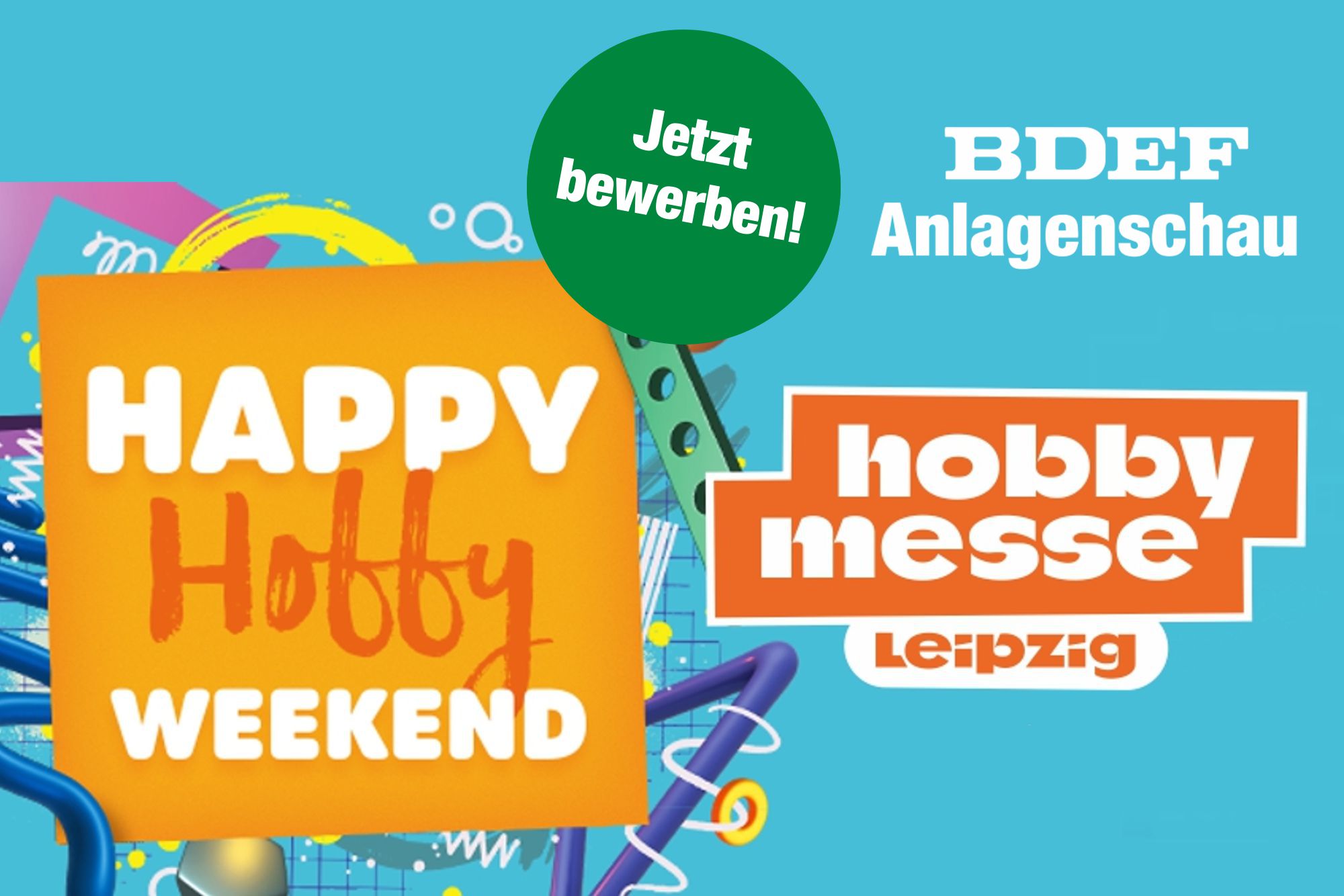 Hobbymesse Leipzig 2026: Jetzt bewerben!